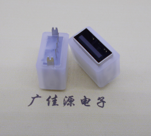 徐州USB连接器接口 10.5MM防水立插母座 鱼叉脚