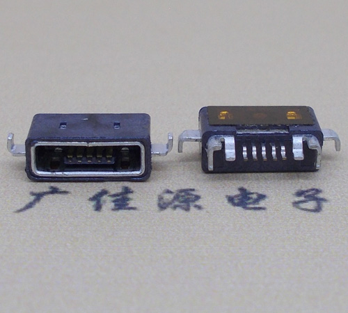 徐州MICRO USB防水AB型口母头3D图纸封装